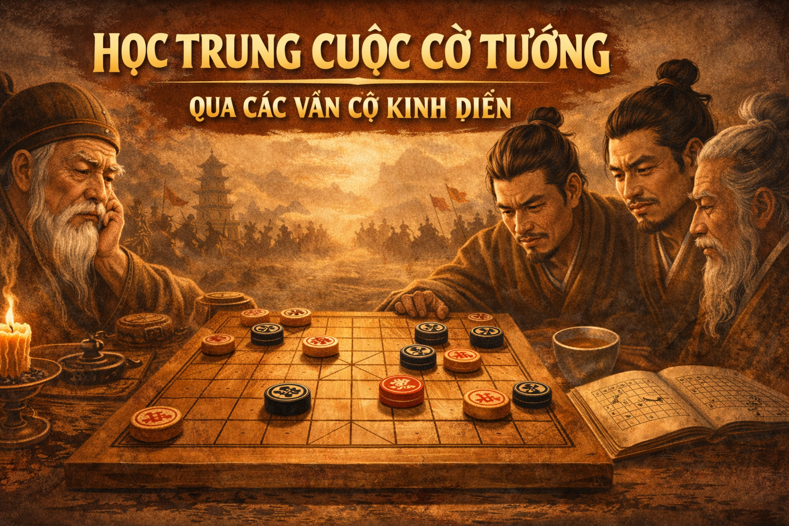 Học Trung Cuộc Cờ Tướng Qua Các Ván Cờ Kinh Điển