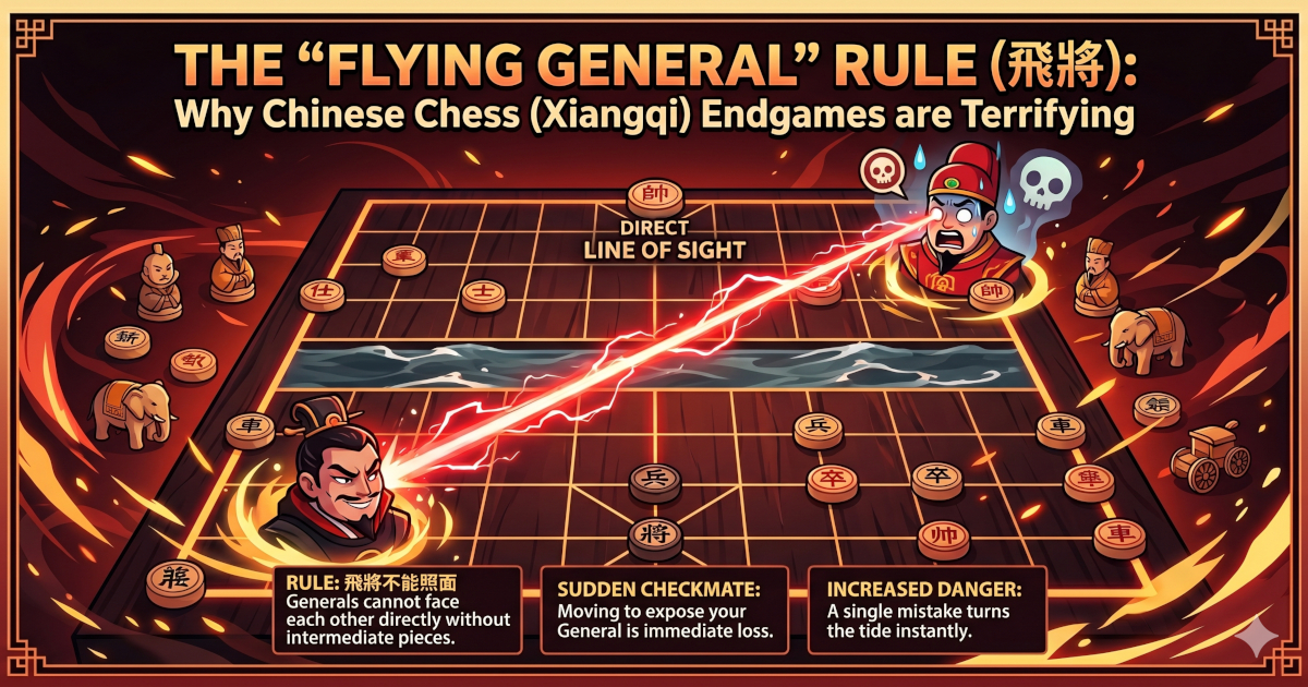The "Flying General" Rule That Makes Chinese Chess Terrifying