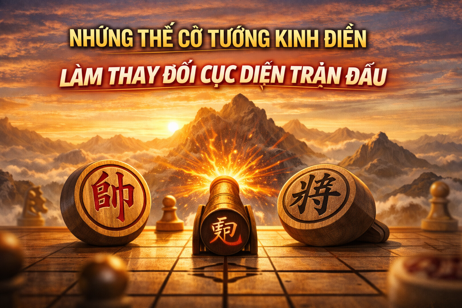 Những Thế Cờ Tướng Kinh Điển Làm Thay Đổi Cục Diện Trận Đấu