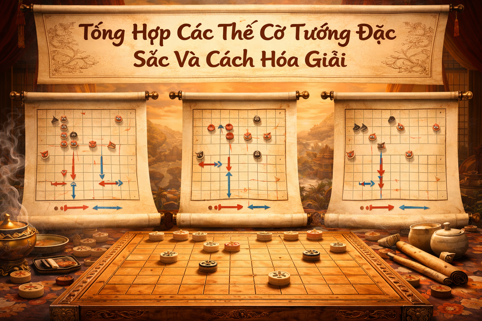 Tổng Hợp Các Thế Cờ Tướng Đặc Sắc Và Cách Hóa Giải