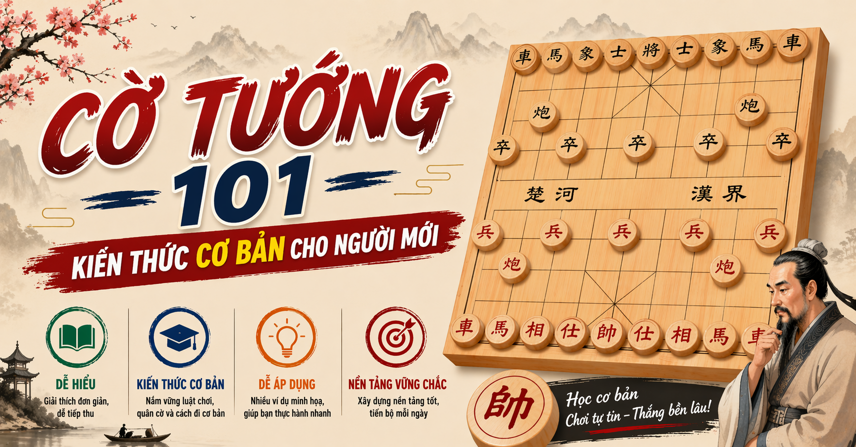 Cờ Tướng 101: Kiến Thức Cơ Bản Cho Người Mới