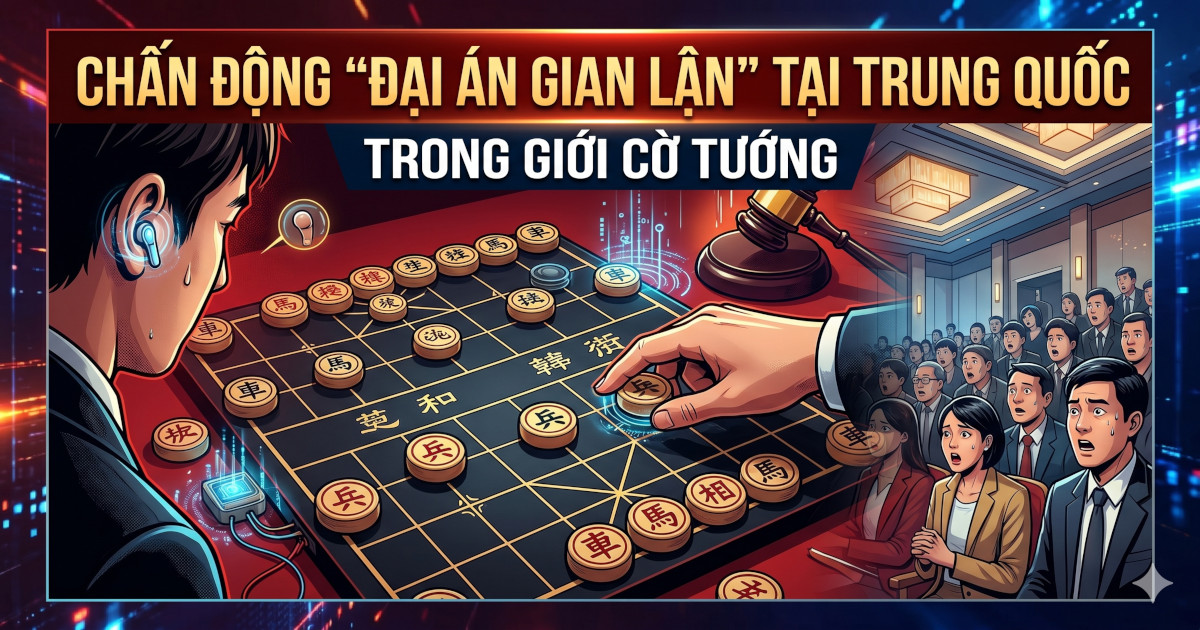 Chấn Động Kỳ Đàn: Toàn Cảnh "Đại Án Gian Lận" Cờ Tướng Lớn Nhất Lịch Sử Trung Quốc