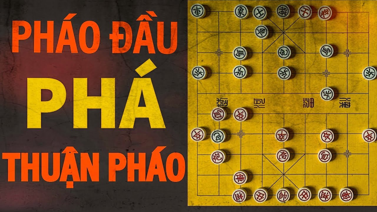 Ảnh thu nhỏ của bài viết: 72 bài học cờ tướng căn bản- Bài 1- Pháo Đầu phá Thuận Pháo chậm ra Xa