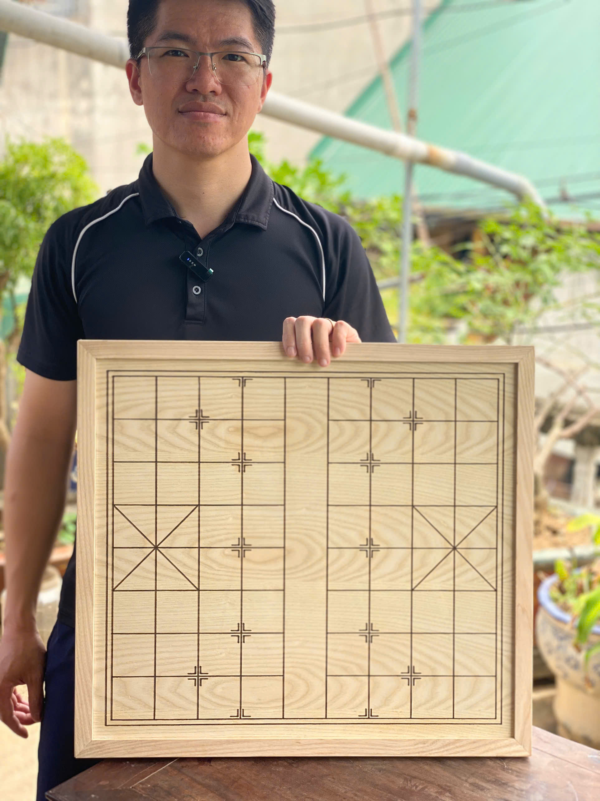 Bàn cờ sồi